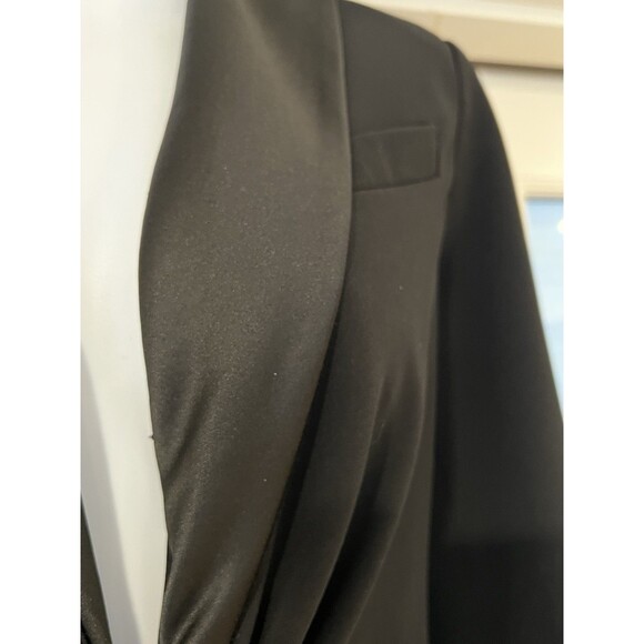 Lauren Ralph Lauren Tuxedo Style Column Gown Size 10 - Picture 9 of 12